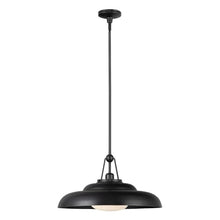 Alora Lighting Palmetto 1 Light Pendant Urban Bronze 11.75 Inches Tall 20 Inches Wide