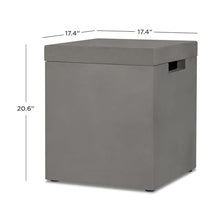 BBQGUYS Signature Estes Propane Tank Cover - Flint - 135-FLNT