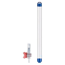 MTNBHH Water Sampling Tube 250ml 500ml 1000ml with Gravity Water Stopper Valve, PVC Liquid Sample Collector for Testing(10 Packs,250ml)