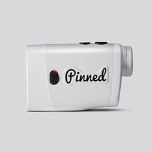 Pinned Golf Rangefinder White