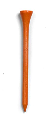 Golf Tees Etc 3 1/4" Wooden Tees Pack of 5000 Orange