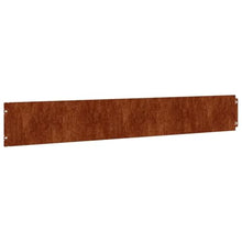 vidaXL Lawn Edging Pack of 50, Flexible Lawn Edging, Flower Bed Edging for Garden, Courtyard, Path, Flower Bed Border, Garden Border, Corten Steel