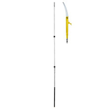 Jameson 16 ft Telescoping Pole Saw Kit, Aluminum Extension Pole 85192 in, Tri-Oval Lightweight Design, Double Lock, Includes 13 in Tri-Cut Folding Saw Blade