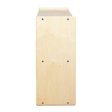 Contender 20 Cubby Hardwood Storage Shelf Natural