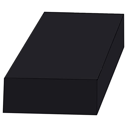 QIAOH Outdoor Furniture Cover Square 46x46x30in, Garden Furniture Cover Waterproof, Windproof, Rip Proof 420d Oxford Fabric Patio Set Cover, Garden Table Cover Rectangular