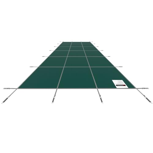 20' x 40' - Polypropylene - Pool Safety Cover - Green