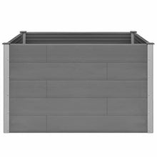 ZEYUAN Garden Raised Bed Planter Box 59.1"x39.4"x35.8" Gray