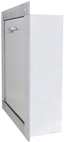 Wilkinson Style"Signature Series" Stainless Steel 21" (W) x 18" (H) Bottom Hinged Trash Chute Door Replacement by Oswald Supply