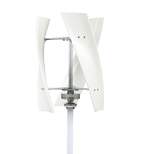 HUIZHITENGDA 600W Portable Household Wind Power Turbine Generator Kit,3 Blade Wind Generator Kit W/Controller Suitable for Wind Turbine Systems(12V),12v