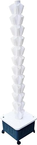 FLTRGO Hydroponics Growing System Tower Hydroponics Growing System Tower, 8 Layer/10 Layer/12 Layer, Indoor Herb Garden Kit Complete Herb Growing Set