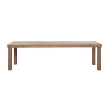 TOV Furniture Cassie Natural 108 Inch Rectangular Outdoor Dining Table