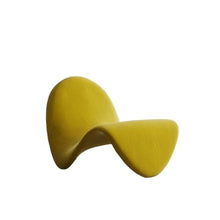 OUTIFUOSSR Tongue Chair Lazy Sofa Single Designer Living Room Balcony Lying Leisure Creative Furniture Seat Hallway Ottoman(A)