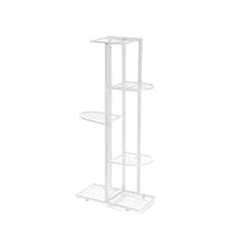 Pot and Pan Organizer 5 Tiers Iron Craft Bookshelf Plant Rack Display Shelf Home Indoor Outdoor Yard Garden Patio Balcony Flower Stands