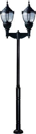 DABMAR LIGHTING INC GM8061-B Fixture,Acorn,8061,B,2,Dark Top