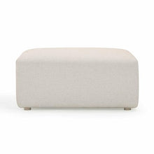 TOV Furniture Hangover Cream Outdoor Ottoman