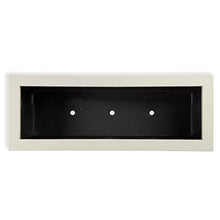 PolyStone Milan Rectangular Trough Planter – 46" x 17" x 19" – Large Lightweight Indoor/Outdoor Planter Box – Modern Stone-Look Resin – Durable All-Weather w/Drainage Holes – Made in USA – Greige