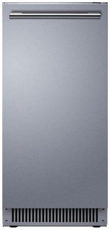 Summit 68 lbs. Clear Ice Maker, Outdoor, Stainless Steel - BIM63OSADA
