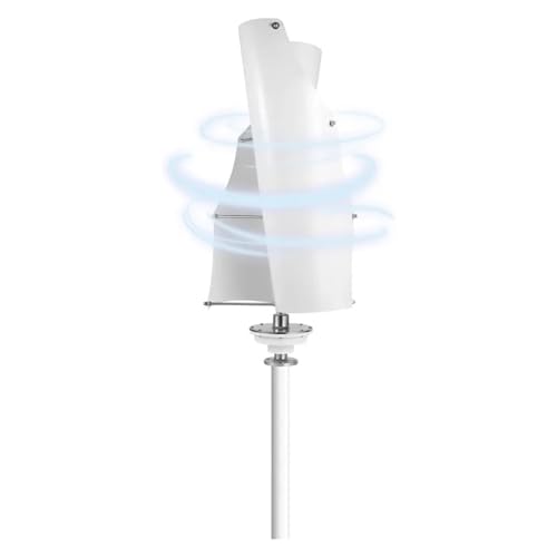ASsdhgTE 12V 400W Vertical Axis Wind Turbine Generator Kit MPPT Controller