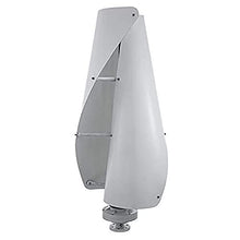 1000W Vertical Wind Turbine,3 Phase Permanent Magnet Generator 12V 24V 48V Vertical Axis Coreless Wind Turbine (12V with Controller, White),12v