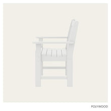 POLYWOOD GNB48WH Vineyard 48" Bench, White