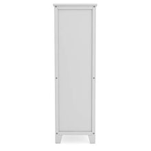 Martha Stewart Kids' Storage System Grey Wood Bookshelf Cubby with Seat Cushion