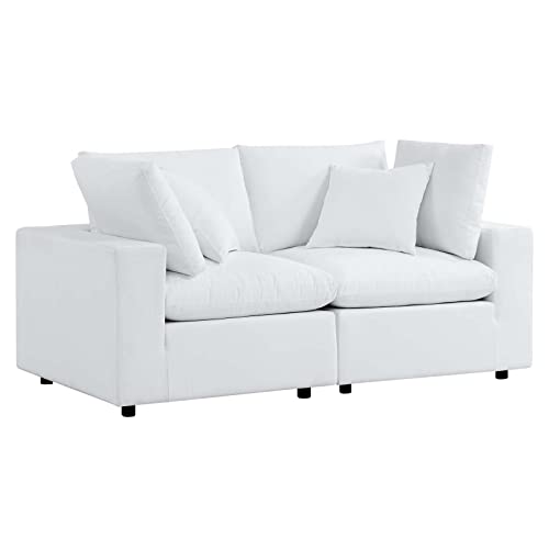 Modway Commix Sunbrella® Outdoor Patio Loveseat in White