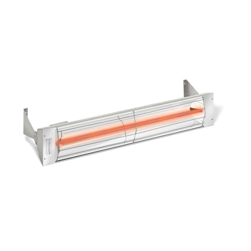 Infratech W1524SS Single Element - 1500 Watt Electric Patio Heater, Voltage: 240, Finish Color: Stainless Steel