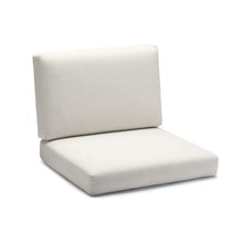 METADRI Casual Cushion (TM) Deep Seat Patio Cushion, Reticulated Foam Dries 50% Faster, Sunbrella Fade & Water Resistant 26" W x 30" D, 4" Thick, Cast Pumice