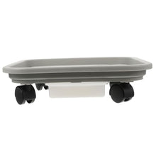 YYBOES Mobile Planter Tray Gardening Flowerpot Base Plant Trays Movable Flowerpot Holder Tray for Potted Plants Plant Tray for Pots Planter Trays with Wheels Plant Roller Base Plant Mover