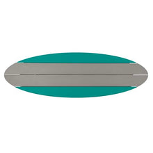 Bahia Verde Shoreline 3-Piece Bar Height Balcony Set Cove Gray with Seaglass Blue