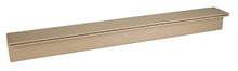 Tomaso 36" ABS Waterfall Cascading Sheer Descent Water Feature Spillway Pool Spa Wall Mount - Tan Plastic (36")