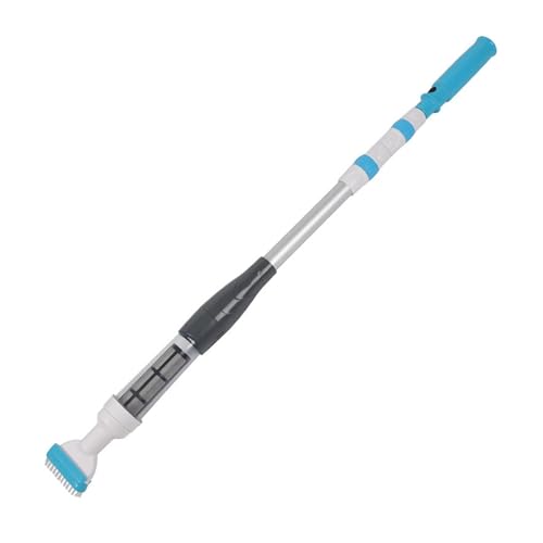 zcjysqav Cordless Handheld Pool Vacuum Telescopic Pole, Rechargeable for Above/In-Ground Pools & Spa