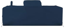Covers & all Outdoor Kitchen Island Cover, Customize Left Right & Straight Shapes,12 Oz Waterproof UV & Weather Resistant Patio BBQ Grill Island protector with Handles Air Vents (Blue)