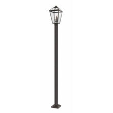 Z-Lite 3 Light Outdoor Post Mounted Fixture Bronze