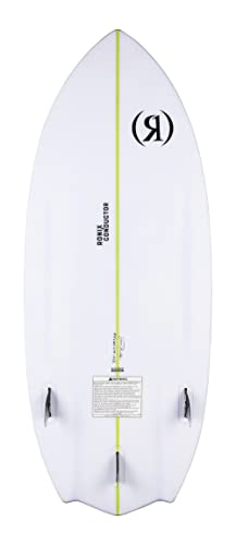Ronix Flyweight WakeSurf Conductor Glacier White/Lime Green 4'7