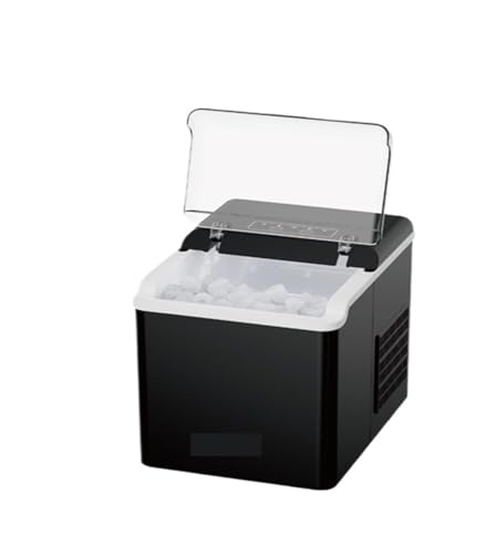 Ice Maker, Portable Ice Maker Machine Self-Cleaning Daily Output Ice Maker with Ice Scoop Basket and Handle Kitchen Camping,for Home/Kitchen/Camping/RV