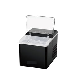 Ice Maker, Portable Ice Maker Machine Self-Cleaning Daily Output Ice Maker with Ice Scoop Basket and Handle Kitchen Camping,for Home/Kitchen/Camping/RV