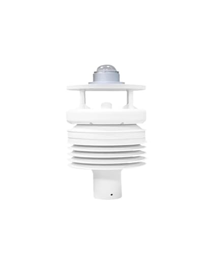 Mechanivis VWS006AF5v Compact Weather Station Photoelectric Solar Radiation Sensor Irrigation Rain Agriculture Sensor Wind Speed Sensor
