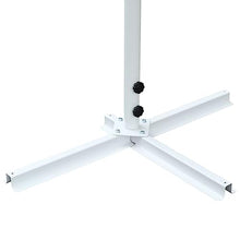 SDVantage Free Standing Awning 600X300 Cm Cream, Double-Sided Outdoor Patio Umbrella with Powder-Coated Steel Frame, Uv Water-Resistant Garden Shade for Deck,Cream-6 X 3 M
