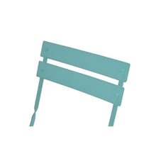 Carolina Classic 36" Round Bistro Table 5pc Set with 4 Chairs in Teal