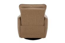 BarcaLounger Maple Power Swivel Glider Recliner-Seville-Fawn