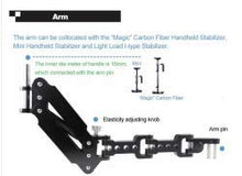 GOWE 1-5 KG Carbon Steadicam Stabilizer with Single Arm and Vest