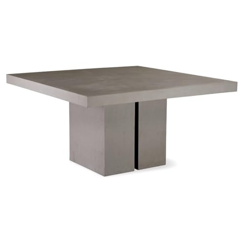 Seasonal Living Perpetual Delapan Concrete Dining Table in Slate Gray