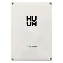 HUUM Cliff 10.5 kW Sauna Heater with UKU WiFi Control (Wood), 165 pounds of Rounded Olivine Stones Included (for saunas up to 600 cu ft.)
