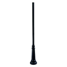 Acclaim Lighting Fluted Outdoor Post Light 8" Matte Black
