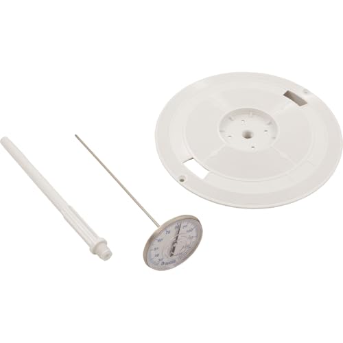 Upgrade for L6W Lid Skimmer With Thermometer White 9-1/4 Inches