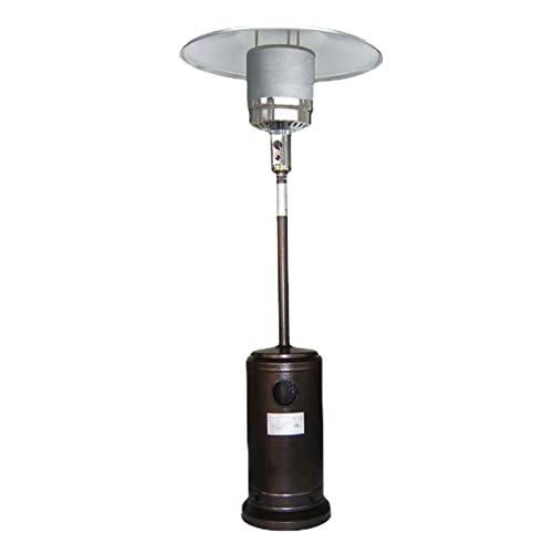 Outdoor Patio Heaters with Wheels Heaters Umbrella Mobile Ceramic Gas Heaters for Commercial and Residential Porcelain
