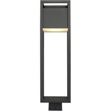 Z-Lite 1 Light Outdoor Post Mount Fixture 585PHBS-BK-LED, Black