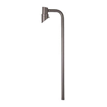 WAC Landscape Lighting, Accent Stem LED 12V Path and Area Single Light 2700K Warm Built-in LED in Solid Brass Coated with Bronze