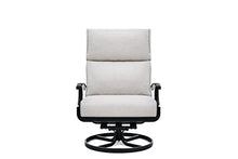 Winston Manor Ultra High Back Swivel Rocker Lounge Chair Night